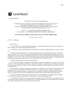 the new jersey annotated statutes