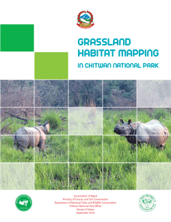 grassland habitat mapping