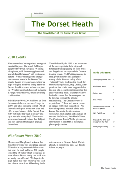 dfg_spring_newslette.. - Dorset Environmental Records Centre