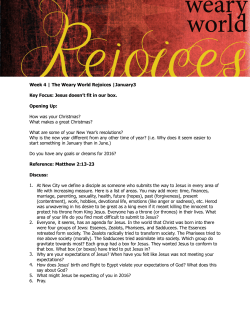 The Weary World Rejoices | Week