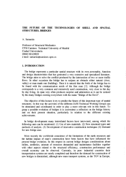 STRUCTURES. BRIDGES