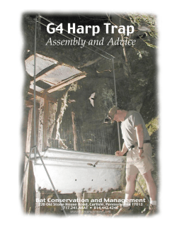 G4 Harp Trap - Bat Conservation and Management