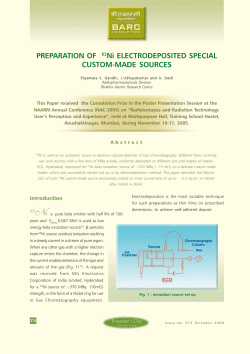 Preparation of 63 Ni electrodeposited special custom-made