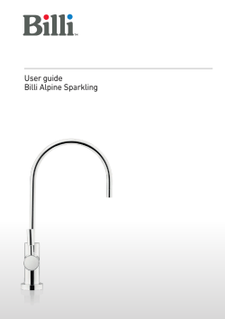 Alpine Sparkling User Guide