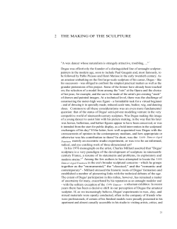 2 THE MAKING OF THE SCULPTURE