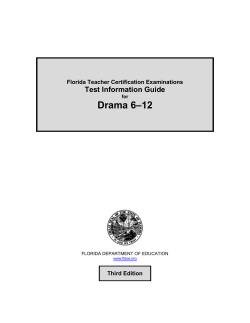 Drama 6&ndash;12