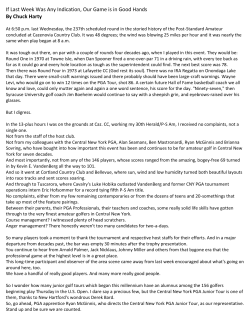 June 15, 2016 - Central New York PGA