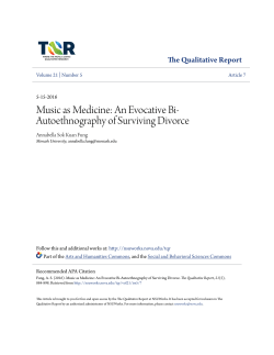 Music as Medicine: An Evocative Bi