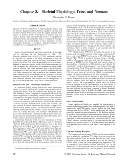 Chapter 8. Skeletal Physiology: Fetus and Neonate