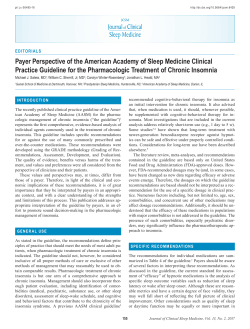 Payer Perspective of the American Academy of Sleep Medicine