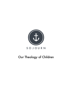 Our Theology of Children