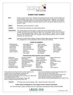 EVENT FACT SHEET - Sylvester - Miami