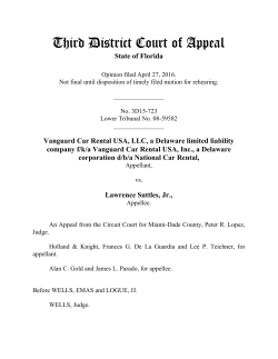 So. 3d - Third District Court of Appeal