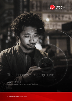 The Japanese Underground