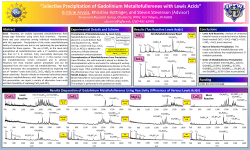 Selective Precipitation of Gadolinium Metallofullerenes with Lewis