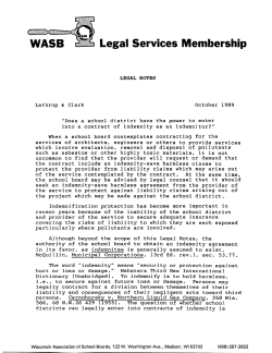 Does a school district have the power to enter into a contract of