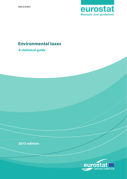 Environmental taxes - European Commission