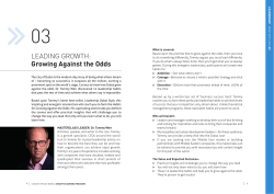 LEADING GROWTH - London Speaker Bureau