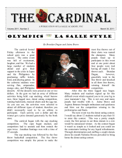 The cardinal - La Salle Academy