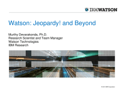 Big Data approaches to IT Analysis