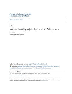 Intersectionality in Jane Eyre and its Adaptations