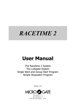 racetime 2 - Sports Timing International