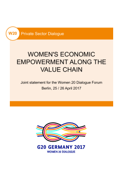 Private Sector Dialogue Joint Statement