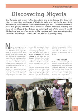 Discovering Nigeria