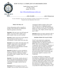 how to file a complaint of discrimination