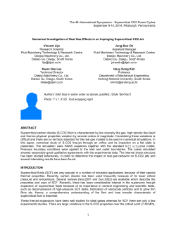 94 Numerical Investigation of Real Gas Effects in an