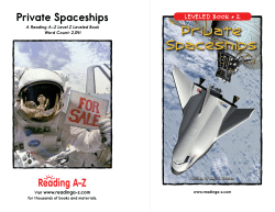 Private Spaceships