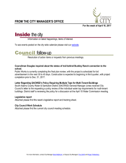 Additional Info... - City of Commerce City