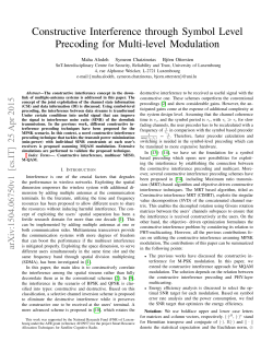 Constructive Interference through Symbol Level