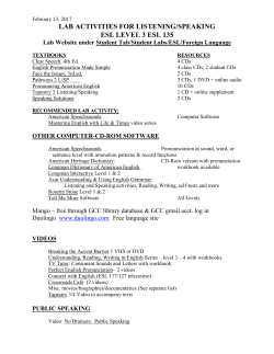 lab activities for esl level 135