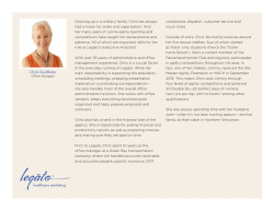 Chris Suelflohn - Legato Healthcare Marketing