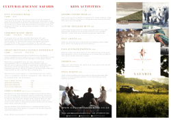 SAFARIS - Ghost Mountain Inn