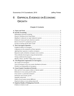 6 empirical evidence on economic growth