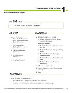 Intro to Makeover Challenge