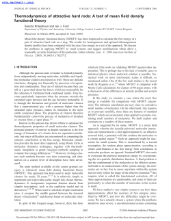 Thermodynamics of attractive hard rods: A test of mean field density