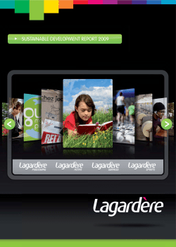 sustainable development report 2009