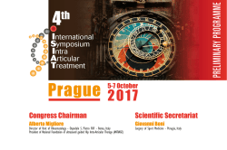 PRELIMINARY PROGRAMME 4th