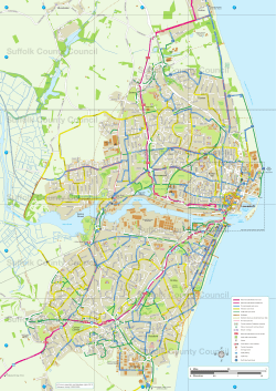 Lowestoft Cycle Map - Suffolk County Council