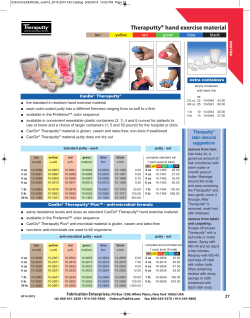 Theraputty Hand Exercise Putty