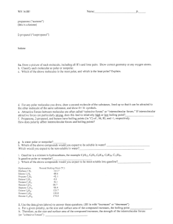 attractive forces are particularly strong, does this