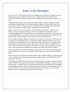 Review: To Kill a Mockingbird