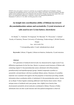 An insight into coordination ability of lithium ion toward