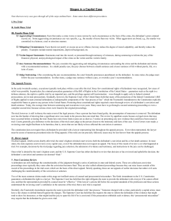 Stages of Capital Case - Natomas Unified School District