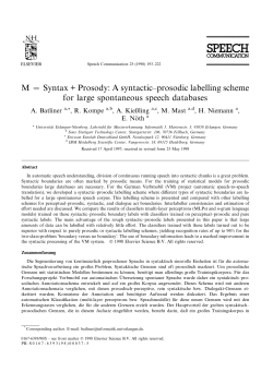 Here - Institut f&uuml;r Phonetik und Sprachverarbeitung