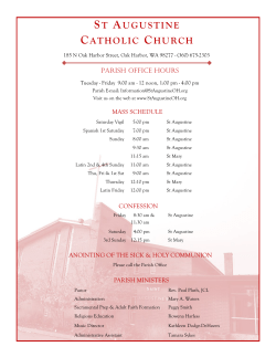 st augustine catholic church - Catholic Churches of St. Augustine