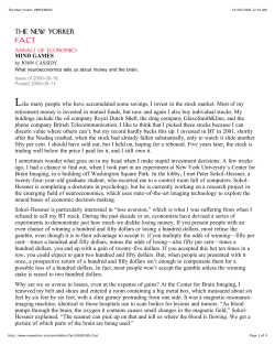 The New Yorker: PRINTABLES